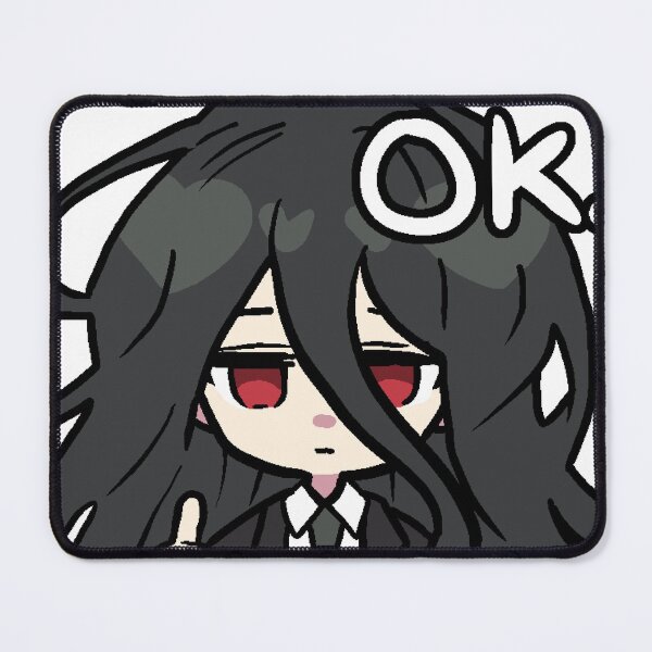 Item preview, Izuru Kamukura OK Funny Meme Emote Sticker Danganronpa designed and sold by scara.jpg.
