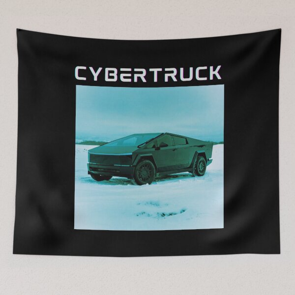 Item preview, cybertruck artwork designed and sold by TEEJAMBOREE.