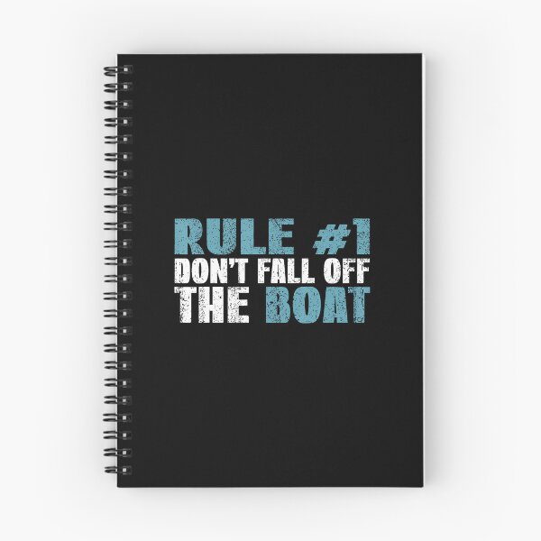Item preview, Rule 1 Don't Fall Off The Boat Vacation Cruise Ship Travel designed and sold by JenniferJanice.