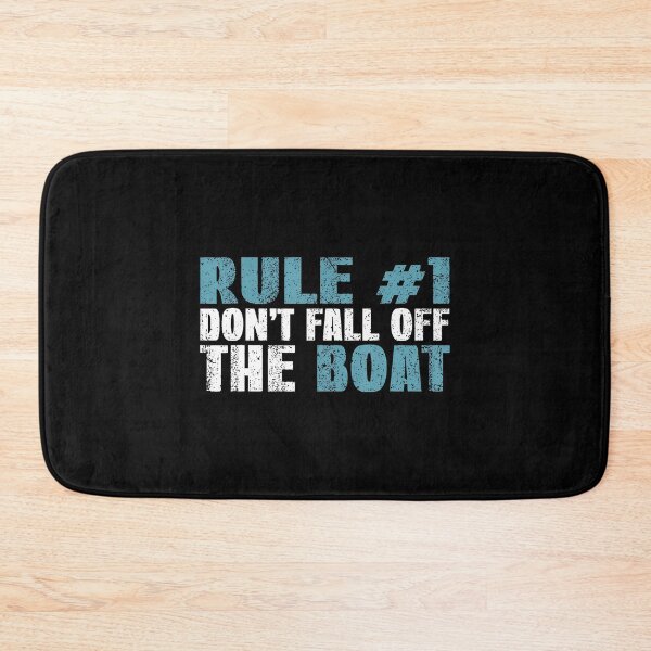 Item preview, Rule 1 Don't Fall Off The Boat Vacation Cruise Ship Travel designed and sold by JenniferJanice.