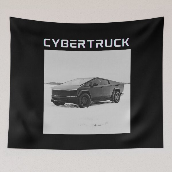 Item preview, cybertruck artwork designed and sold by TEEJAMBOREE.