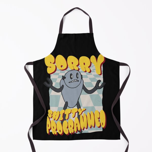 Item preview, Funny Robot Error Shirt – Sorry, Shitty Programmed | Glitch Bot Meme Tee designed and sold by Proto Lab Studio.