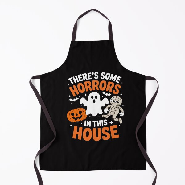 Item preview, There's Some Horrors In This House Halloween Ghost Pumpkin designed and sold by GalaFunny.