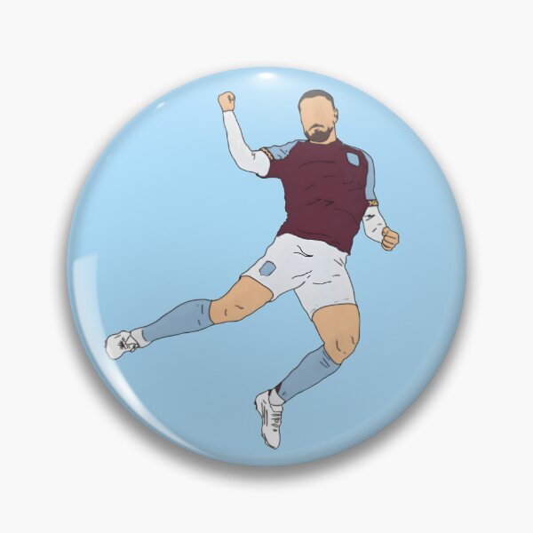 Item preview, Buendia Jump - Aston Villa Fan Designs designed and sold by Melty Shirts.