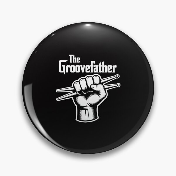 Item preview, The Groovefather Drums Drumming - Band Drummer designed and sold by GalaFunny.