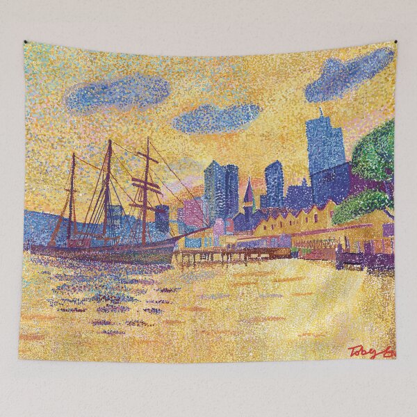 Item preview, Golden Sky Mooring- Campbells cove Sydney designed and sold by Toby Evans.