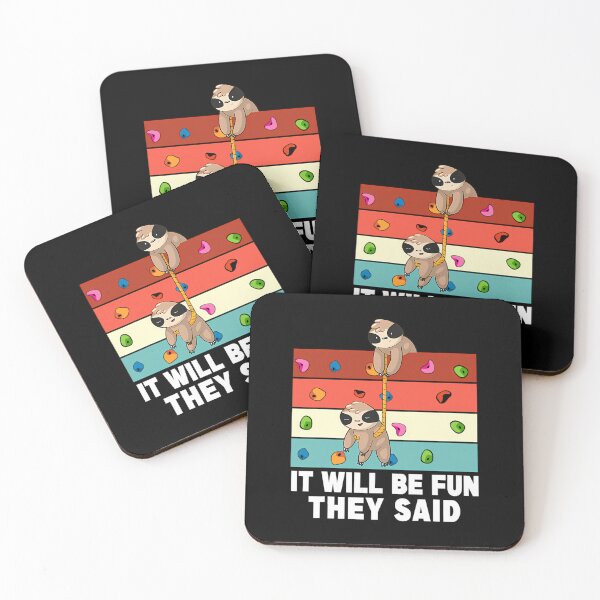 Item preview, Funny Sloth Bouldering Rock Climbing designed and sold by JenniferJanice.