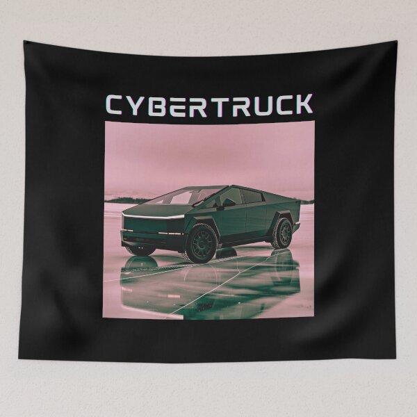 Item preview, cybertruck artwork designed and sold by TEEJAMBOREE.