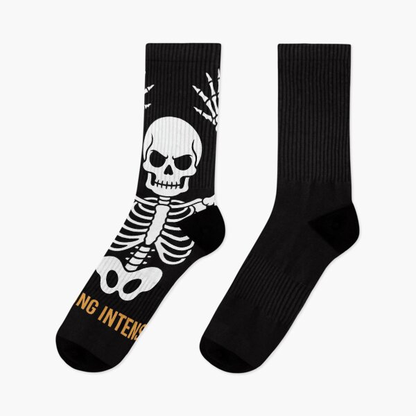 Item preview, Spooking Intensifies Spooky Scary Skeleton Meme designed and sold by GalaFunny.