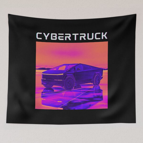 Item preview, cybertruck artwork designed and sold by TEEJAMBOREE.