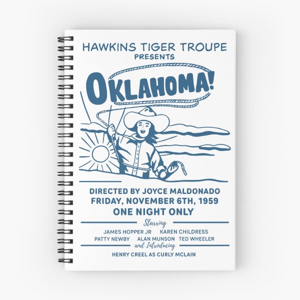 Item preview, Stranger Things Hawkins Tiger Troupe Oklahoma Musical 1959 designed and sold by lavndershrtdays.