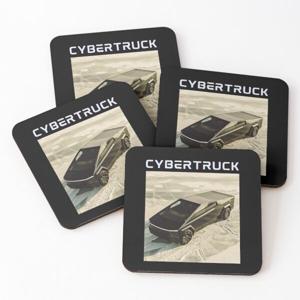 Item preview, cybertruck artwork designed and sold by TEEJAMBOREE.
