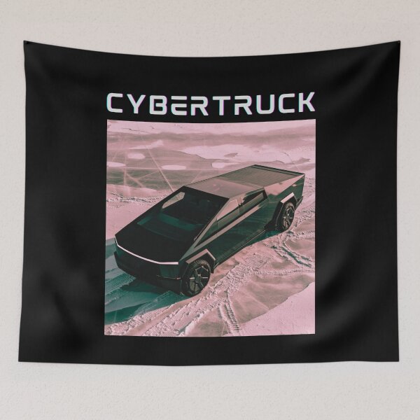 Item preview, cybertruck artwork designed and sold by TEEJAMBOREE.