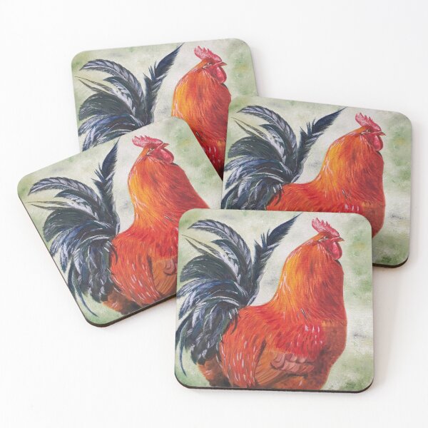 Item preview, Cockerel designed and sold by MaggieMosleyArt.
