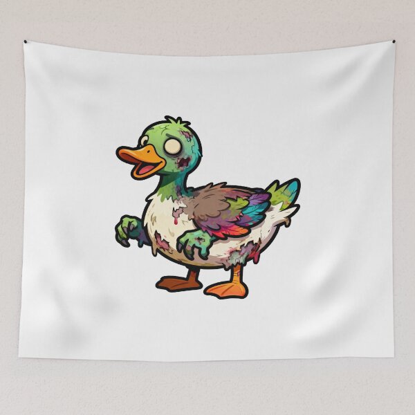 Item preview, Zombie Duck - Cute Zombie Animal Collection designed and sold by Quality-Custom-Designs.