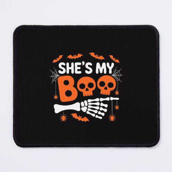 Item preview, She’s My Boo Skeleton Couples Matching Couple Halloween designed and sold by Silicula.