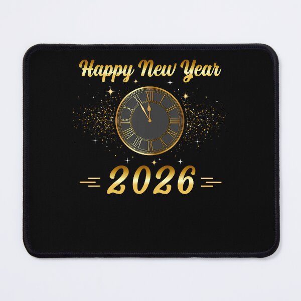 Item preview, Happy New Year 2026 Fireworks Hello 2026 Fun Clock Countdown designed and sold by KristenSophie.
