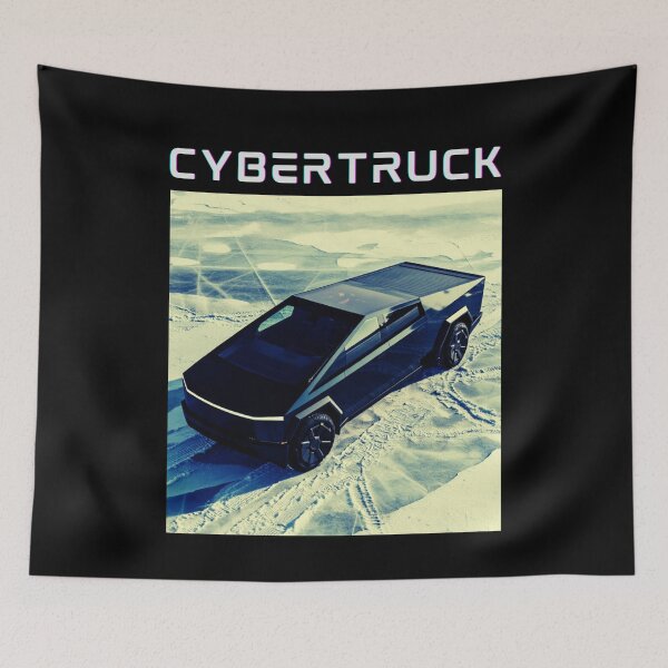 Item preview, cybertruck artwork designed and sold by TEEJAMBOREE.