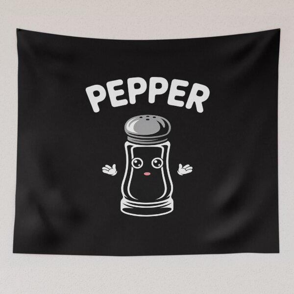 Item preview, SALT And Pepper Duo Valentines Halloween Easy designed and sold by Silicula.
