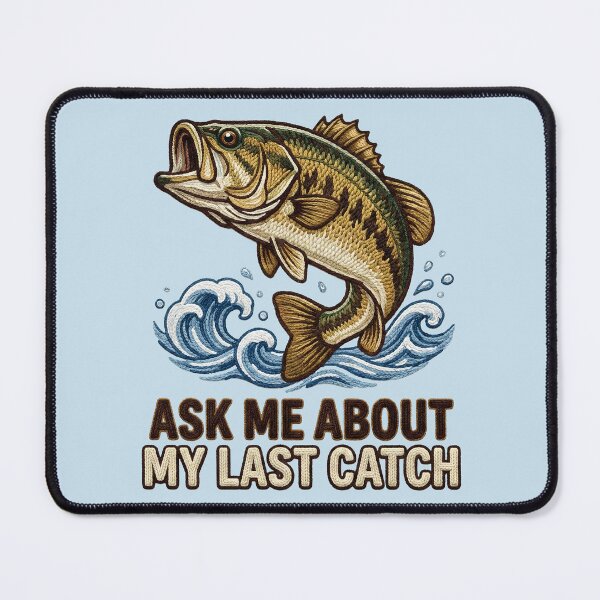 Item preview, The Tall Tale Bass: Angler's Pride designed and sold by AwesomeBeyondLimits.
