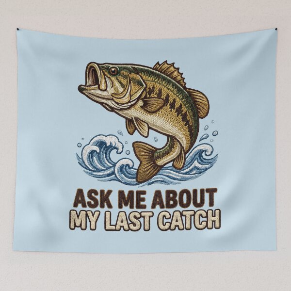 Item preview, The Tall Tale Bass: Angler's Pride designed and sold by AwesomeBeyondLimits.
