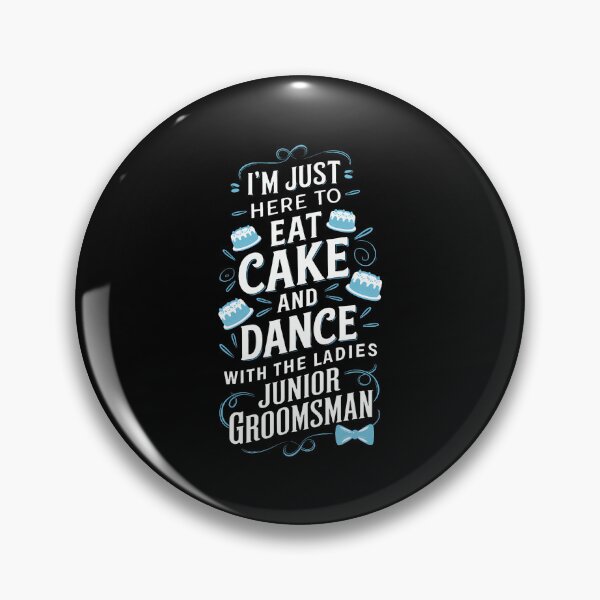 Item preview, Eat Cake Dance Wedding Party Bow Tie Cute Junior Groomsman designed and sold by ConnieDora.