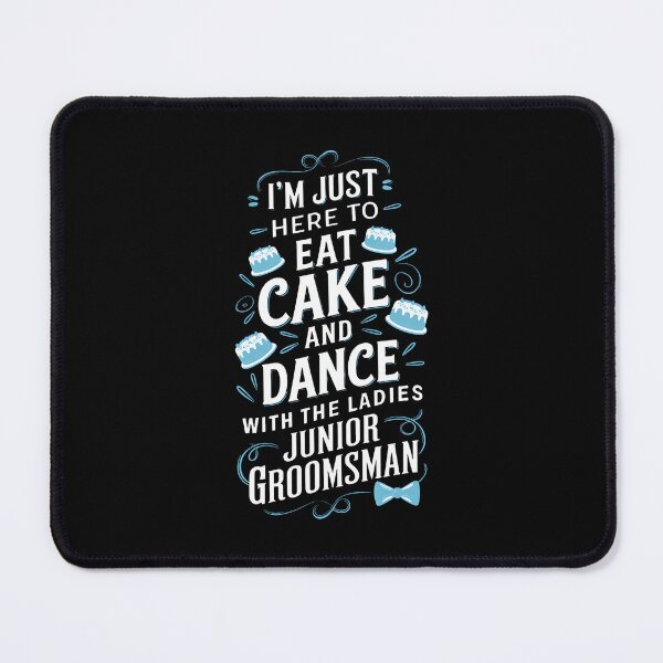 Item preview, Eat Cake Dance Wedding Party Bow Tie Cute Junior Groomsman designed and sold by ConnieDora.