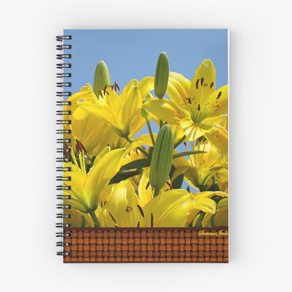 Item preview, Yellow Lilies Sky High designed and sold by SummerJade.