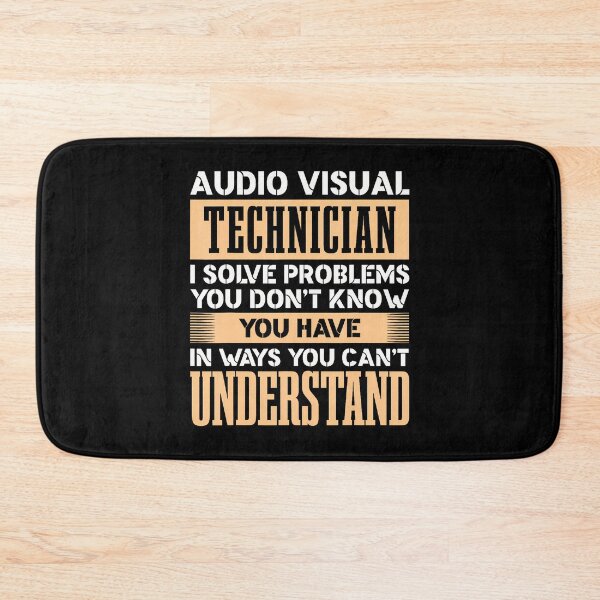 Item preview, Audio Visual Technician Problem Solver designed and sold by KristenSophie.
