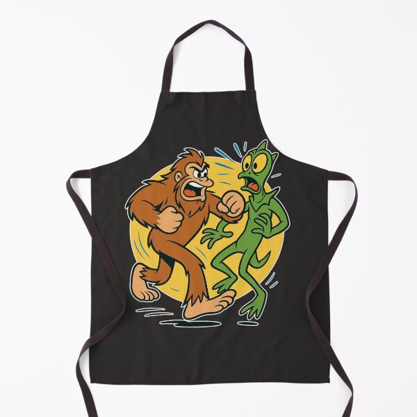 Item preview, Bigfoot vs Sleestak – Retro designed and sold by Squatchme.