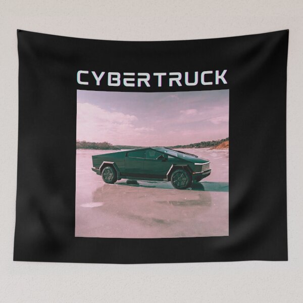 Item preview, cybertruck artwork designed and sold by TEEJAMBOREE.