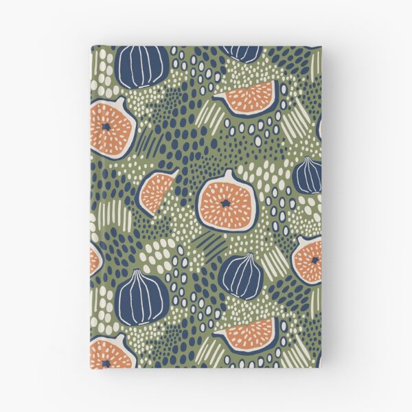Item preview, Abstract Fig Summer Mediterranean Fruit Pattern designed and sold by Patternandflow.