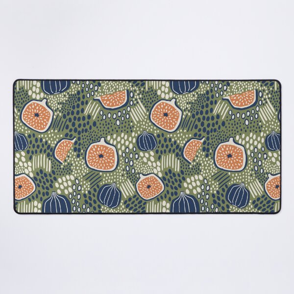 Item preview, Abstract Fig Summer Mediterranean Fruit Pattern designed and sold by Patternandflow.