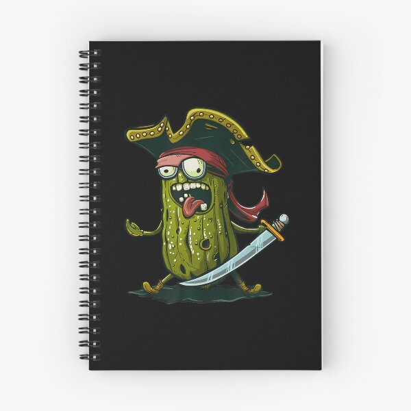 Item preview, Funny Vegetable Pirate With Sword For Pickles Lovers designed and sold by FloraVenita.