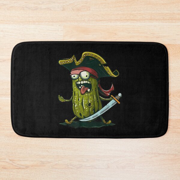 Item preview, Funny Vegetable Pirate With Sword For Pickles Lovers designed and sold by FloraVenita.