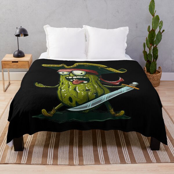 Item preview, Funny Vegetable Pirate With Sword For Pickles Lovers designed and sold by FloraVenita.