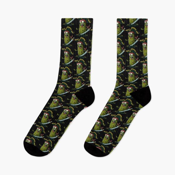 Item preview, Funny Vegetable Pirate With Sword For Pickles Lovers designed and sold by FloraVenita.