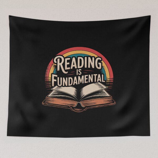 Item preview, Reading Is Fundamental Poetry Bookworm And Book Reader designed and sold by JenniferJanice.