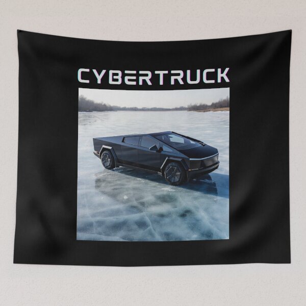 Item preview, cybertruck artwork designed and sold by TEEJAMBOREE.