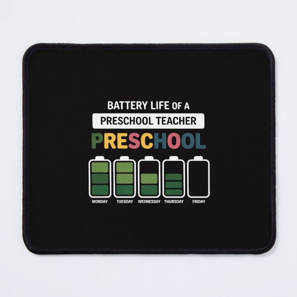 Item preview, Preschool Nursery Teacher Battery Life Pre-K Instructor designed and sold by Silicula.
