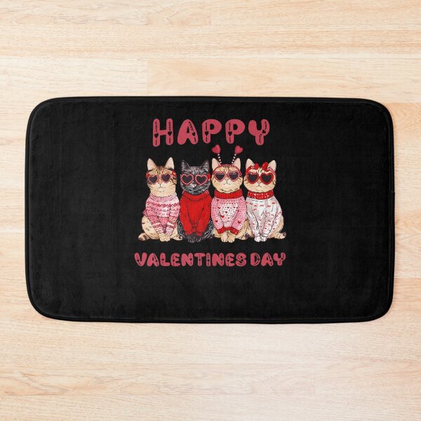 Artikelvorschau, Alles Gute zum Valentinstag, Kätzchenliebhaber! Herzförmiger Valentinsgruß entworfen und verkauft von ConnieDora.