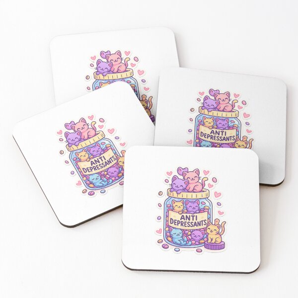 Item preview, Jar of Kittens Vinyl Sticker, Cat Sticker NEW 1 designed and sold by King Of Designs.