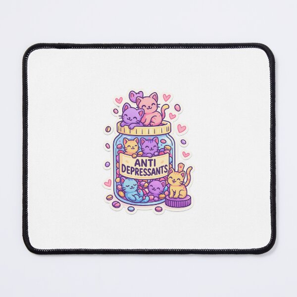 Item preview, Jar of Kittens Vinyl Sticker, Cat Sticker NEW 1 designed and sold by King Of Designs.