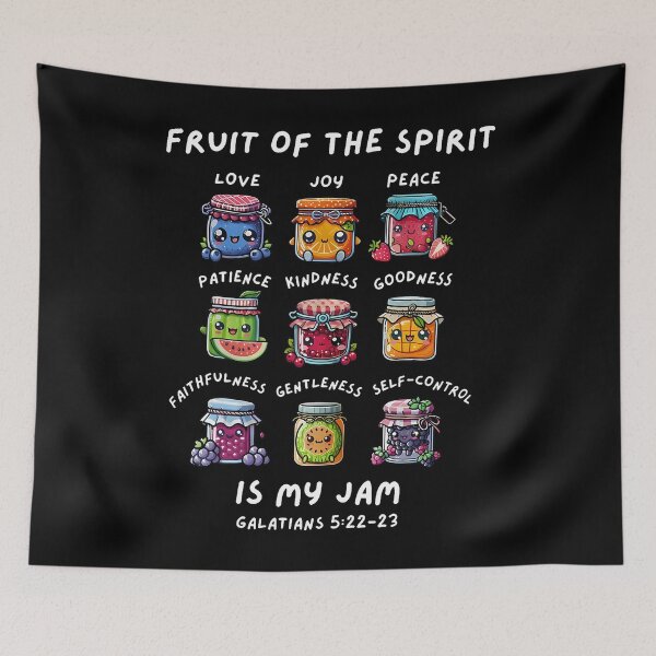 Item preview, Fruits Of The Spirit Is My Jam Christian Jesus Bible Verse designed and sold by KristenSophie.