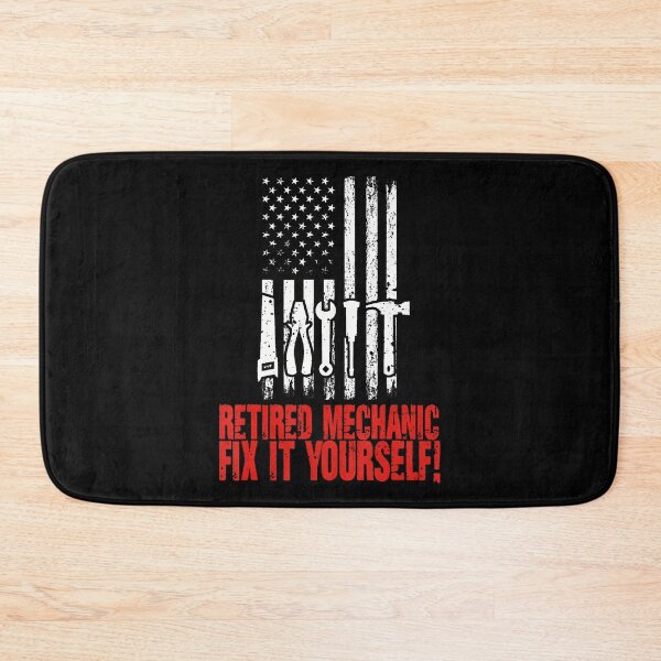 Item preview, Ph America Flag Retired Mechanic 2025 Retirement designed and sold by JenniferJanice.
