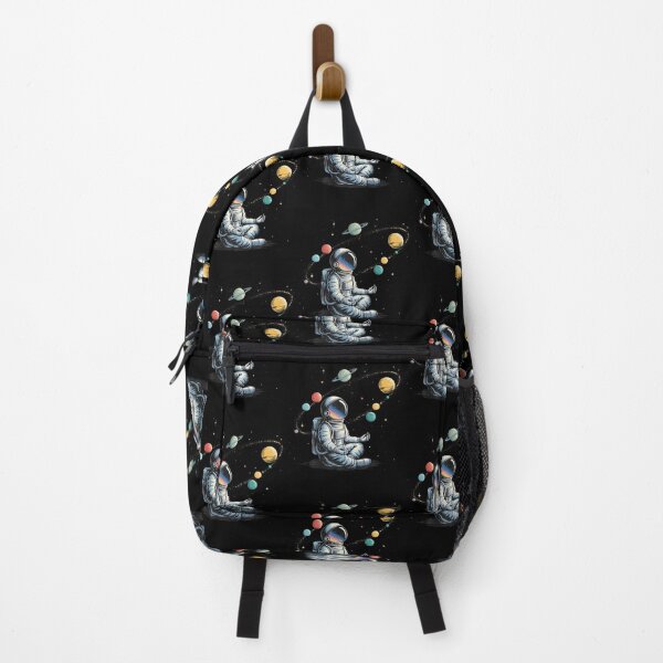 Item preview, Astronaut Meditating Galaxy Yoga designed and sold by ClaraTeresa1.