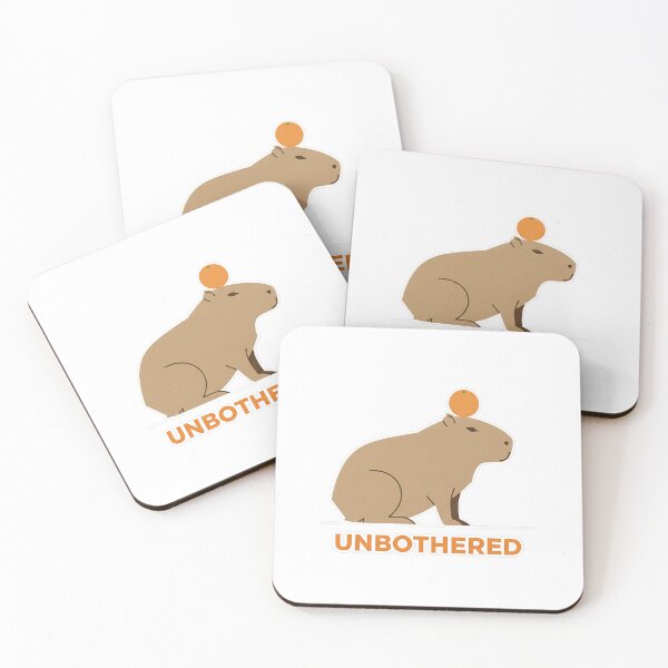 Item preview, The Capybara Zen Master: Be The UNBOTHERED designed and sold by HelixPedia.