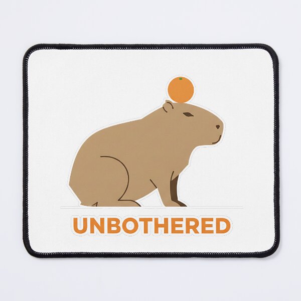 Item preview, The Capybara Zen Master: Be The UNBOTHERED designed and sold by HelixPedia.