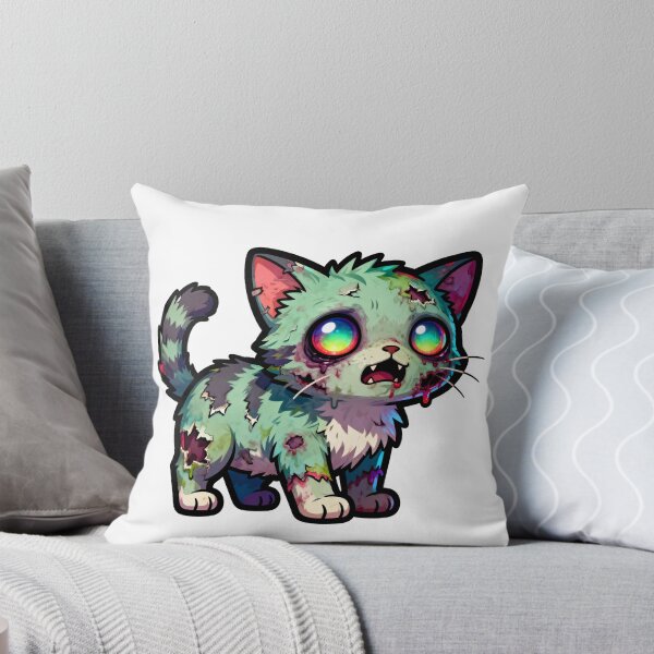 Item preview, Zombie Cat - Cute Zombie Animal Collection designed and sold by Quality-Custom-Designs.