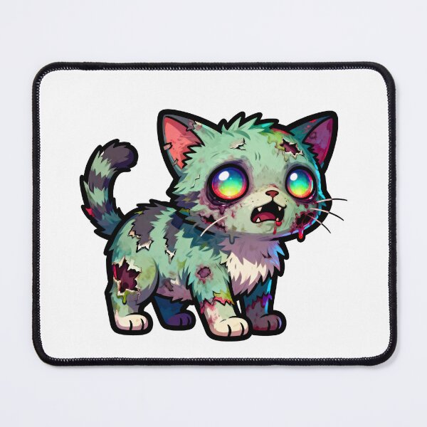 Item preview, Zombie Cat - Cute Zombie Animal Collection designed and sold by Quality-Custom-Designs.